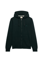 Superdry Essential Sdco Logo Ziphood in Heritage Dark Pine Green angled view