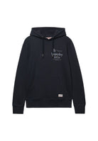 Superdry 1954 Company Relaxed Hoodie in Dark Navy angled product view