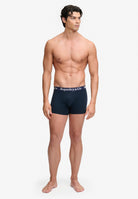 Superdry & Co Boxer Triple Pack in Navy full length view