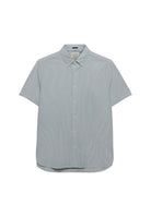 SUPERDRY Classic Seersucker Short Sleeve Shirt-Cream/green Cream/Green alternate view