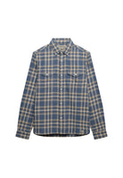 SUPERDRY Merchant Lite Check Shirt-Flint Blue Check Flint Blue Check alternate view