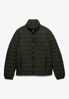 Superdry Fuji Midweight Padded Jacket in Surplus Goods Olive Green front view