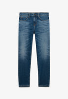 Superdry Vintage Tapered Jeans in Buck Blue front view