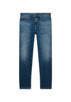 Superdry Vintage Tapered Jeans in Buck Blue angled view