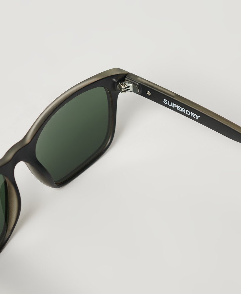 SDR Traveller Sunglasses-Matte Bronze / Green-frame view