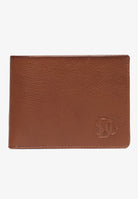 Superdry Classic Leather Wallet in Tan angled view