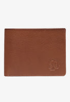 Superdry Classic Leather Wallet in Tan front view