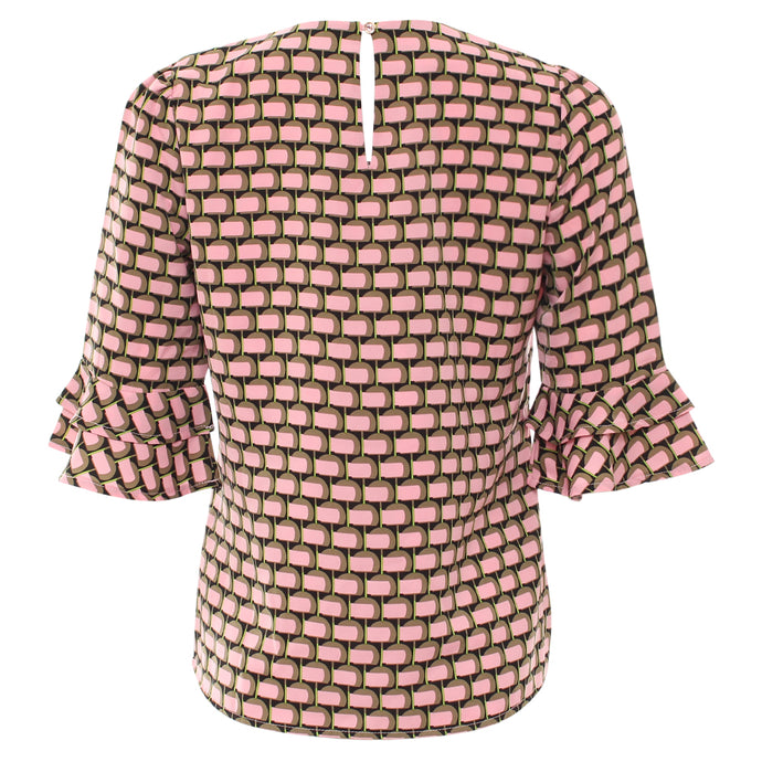 Ladies Maiya Pink Top-Back View