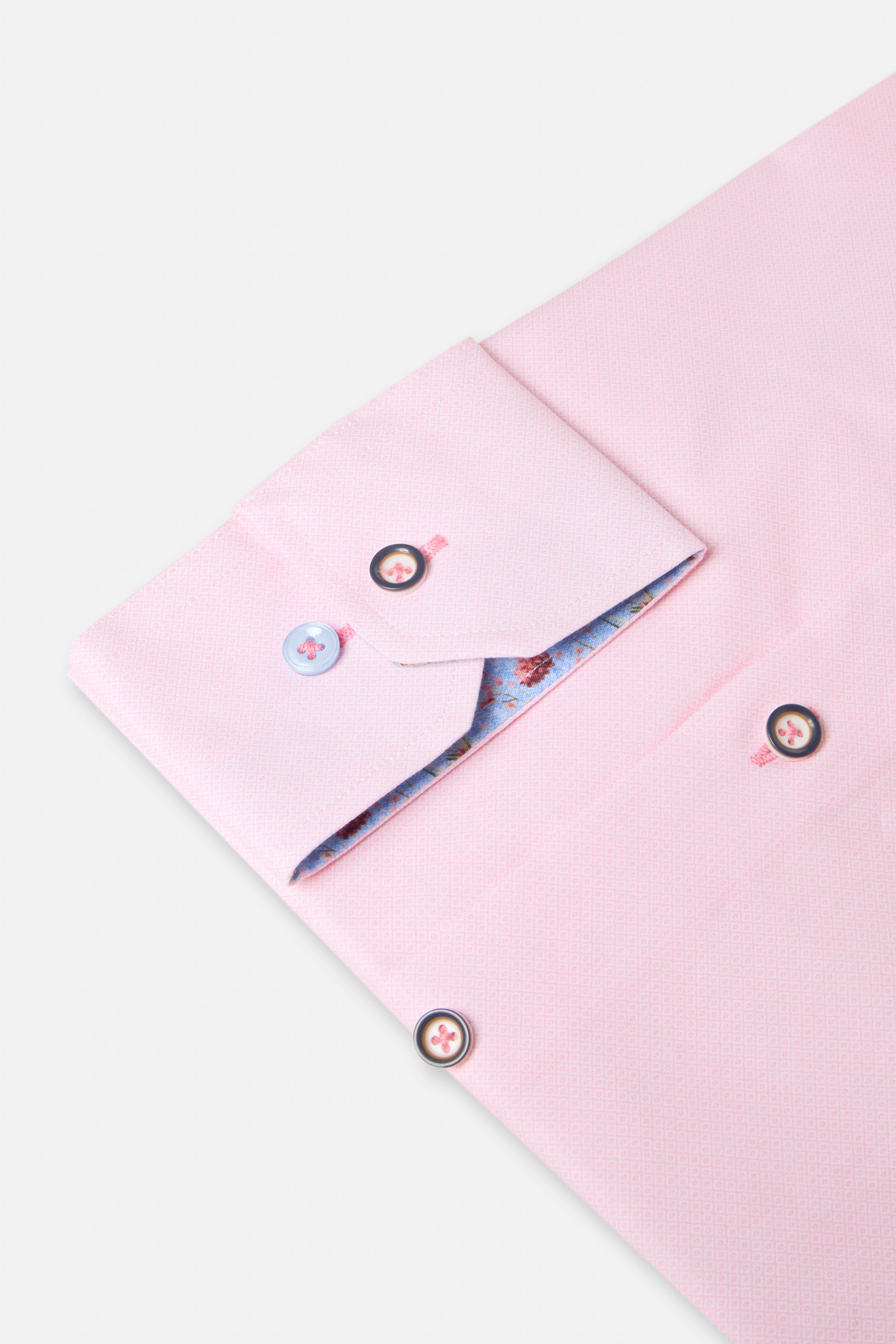 BENETTI Arlo Pink Long Sleeve Shirt Pink detail view