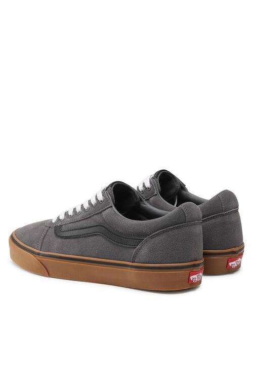Mens Ward Suede Pewter/Gum-Side view