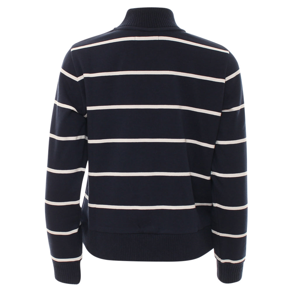 RANT & RAVE LADIES Relax & Renew Molly Navy Half Zip Navy back view