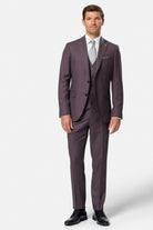 BENETTI Marco Grape Trousers GRAPE model front view