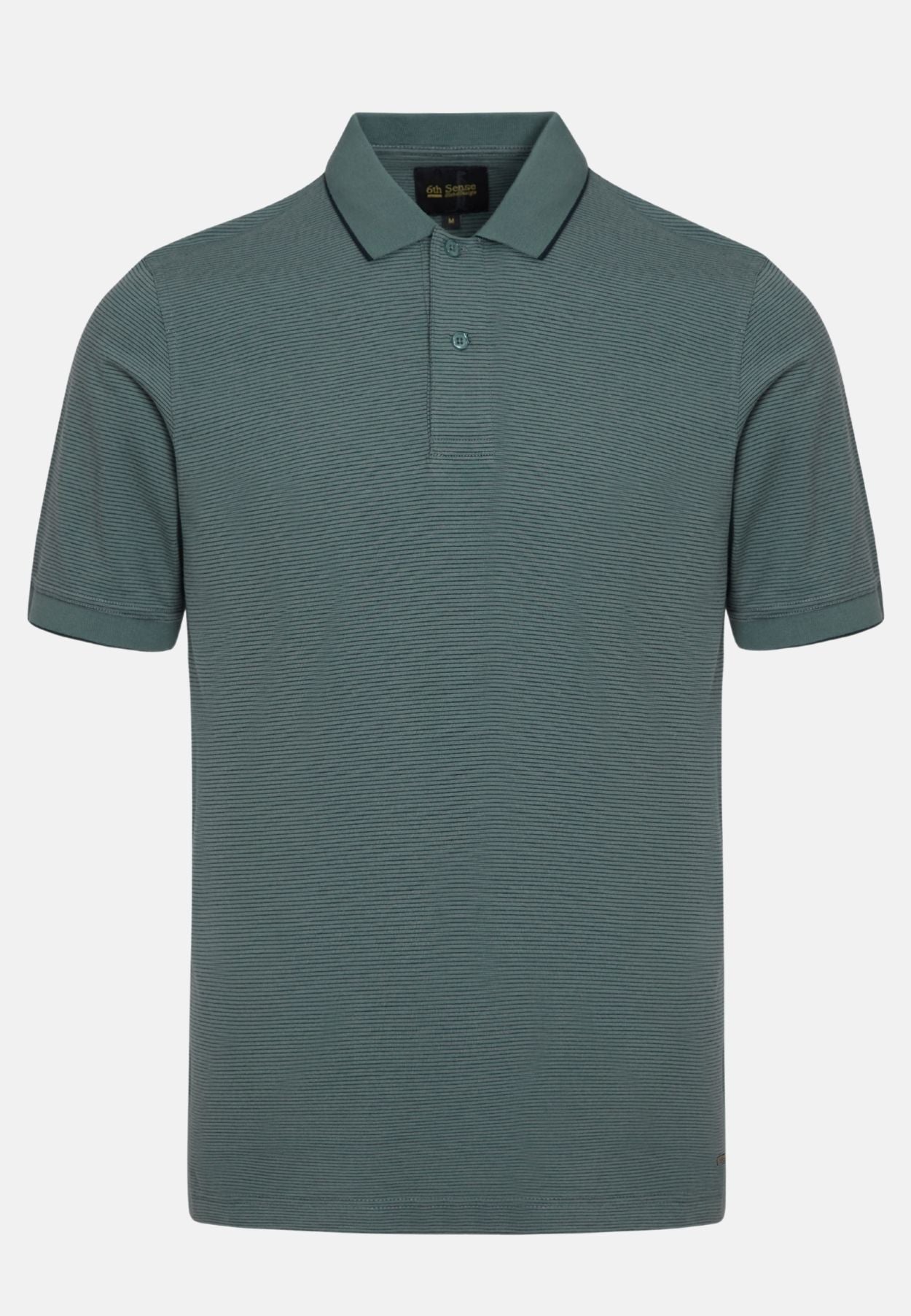 Men's Sailor Balsam Green Polo Shirt-Front View