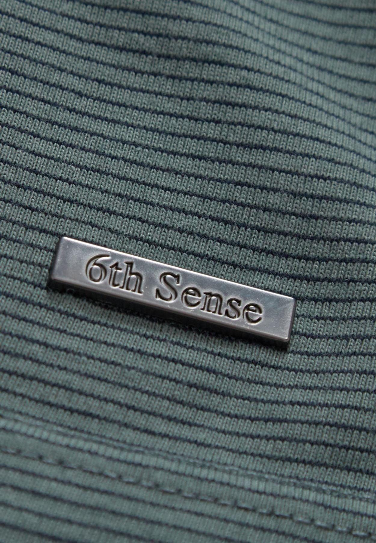 Men's Sailor Balsam Green Polo Shirt-Badge View