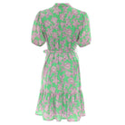 RANT & RAVE LADIES Monica Green Mini Dress Green back view