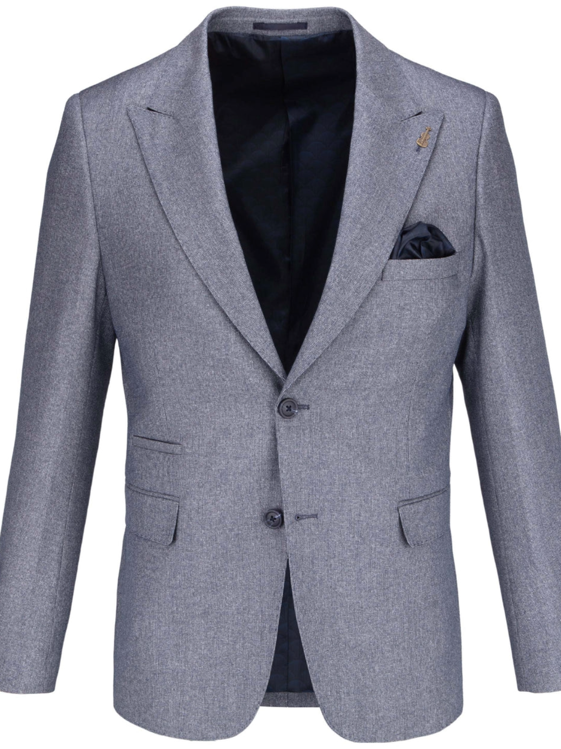 Fratelli Uniti Fratelli Uniti Mario Navy Jacket Navy front view