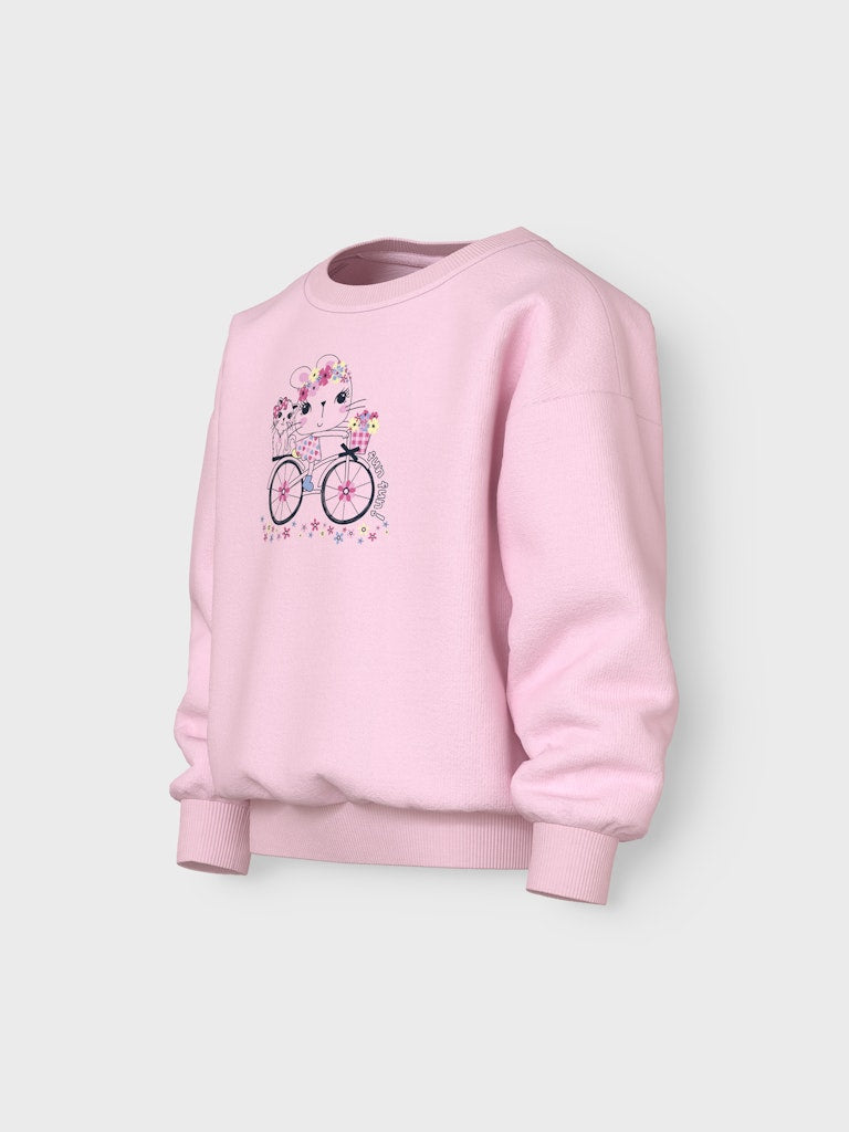 Girl's Visus Long Sleeve Rlx Sweat-Ballerina-Side View