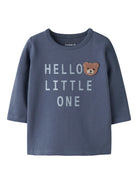 NAME IT Dusinus Top Vintage Indigo model front view