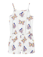 NAME IT Vigga Strap Suit-Bright White Bright White front view
