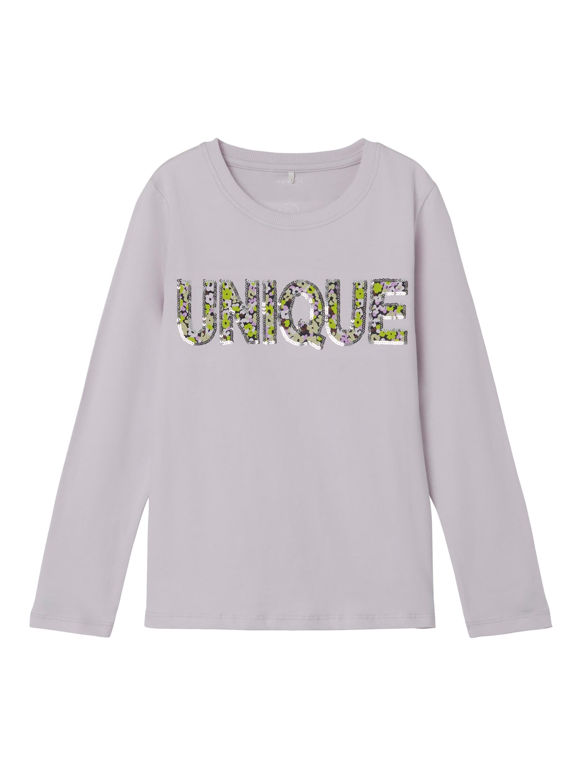 Girl's Kafammi Long Sleeve Top - Orchid Hush-Front View
