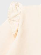 NAME IT Lindy Long Sleeve Top-Buttercream Buttercream detail view