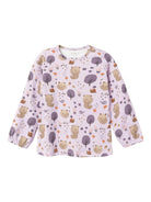 Girl's Lascha Long Sleeve Tunic Dress-Orchid Hush-Front View