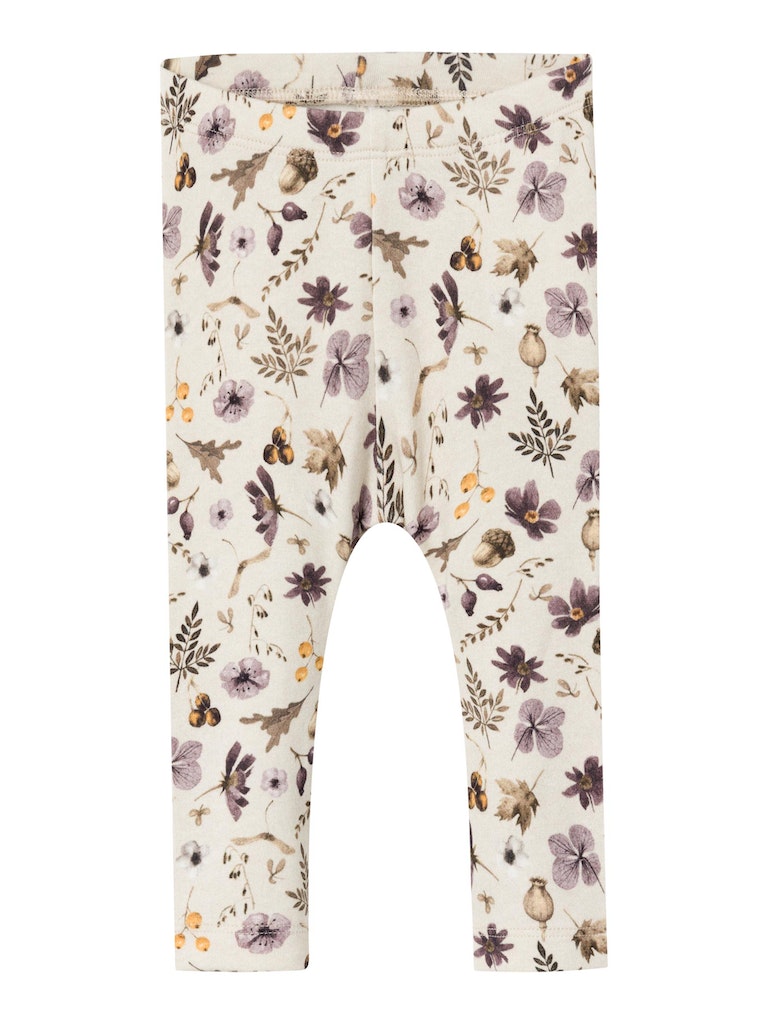 NAME IT Lahra Legging-Peyote Melange peyote melange front view