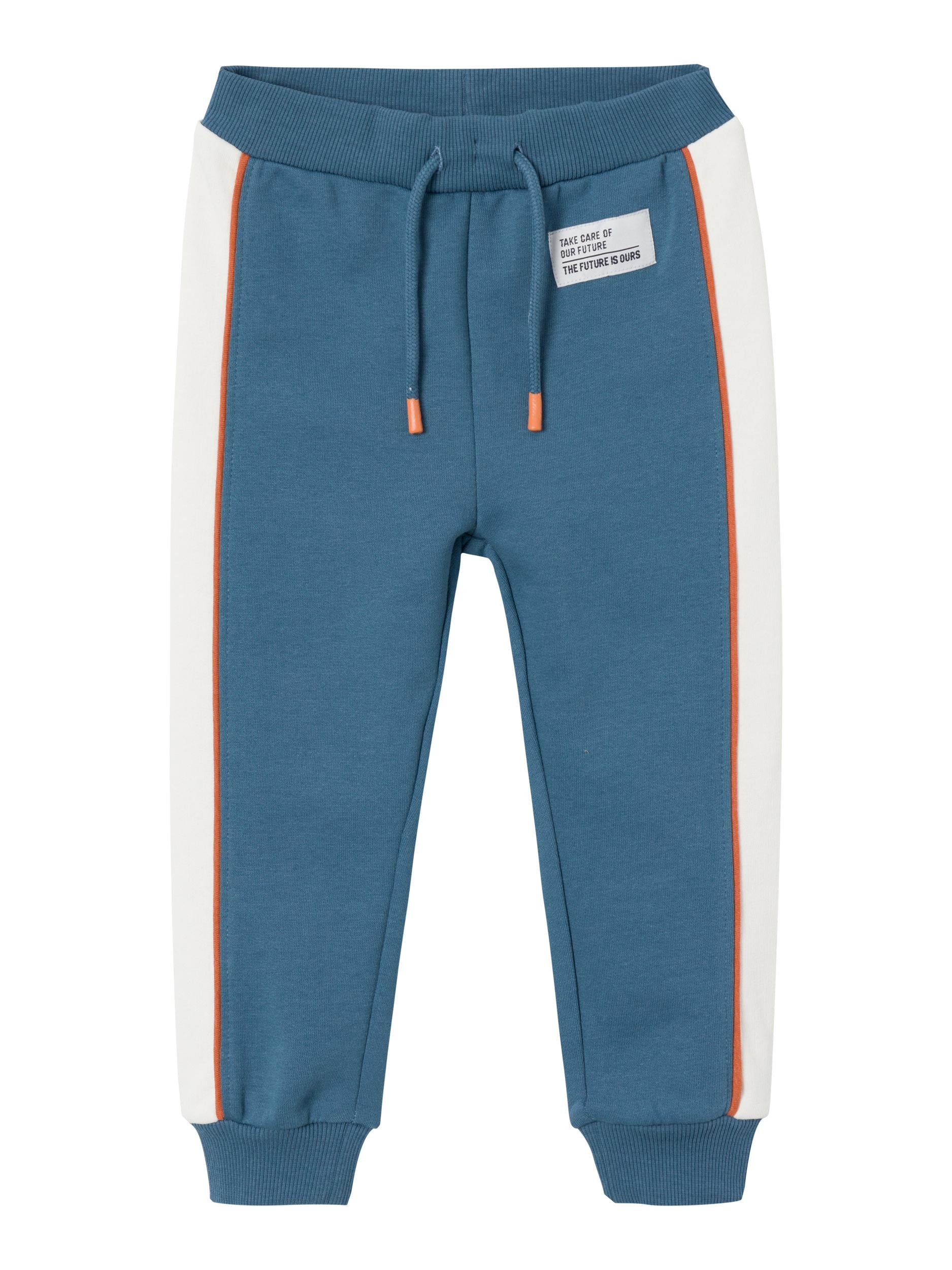 Boy's Nulle Sweat Pant-Bluefin-Front View