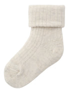 NAME IT Nobba Sock-Peyote Melange peyote melange front view