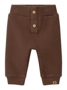 NAME IT Sopus Waffel Pant-Mustang Mustang front view