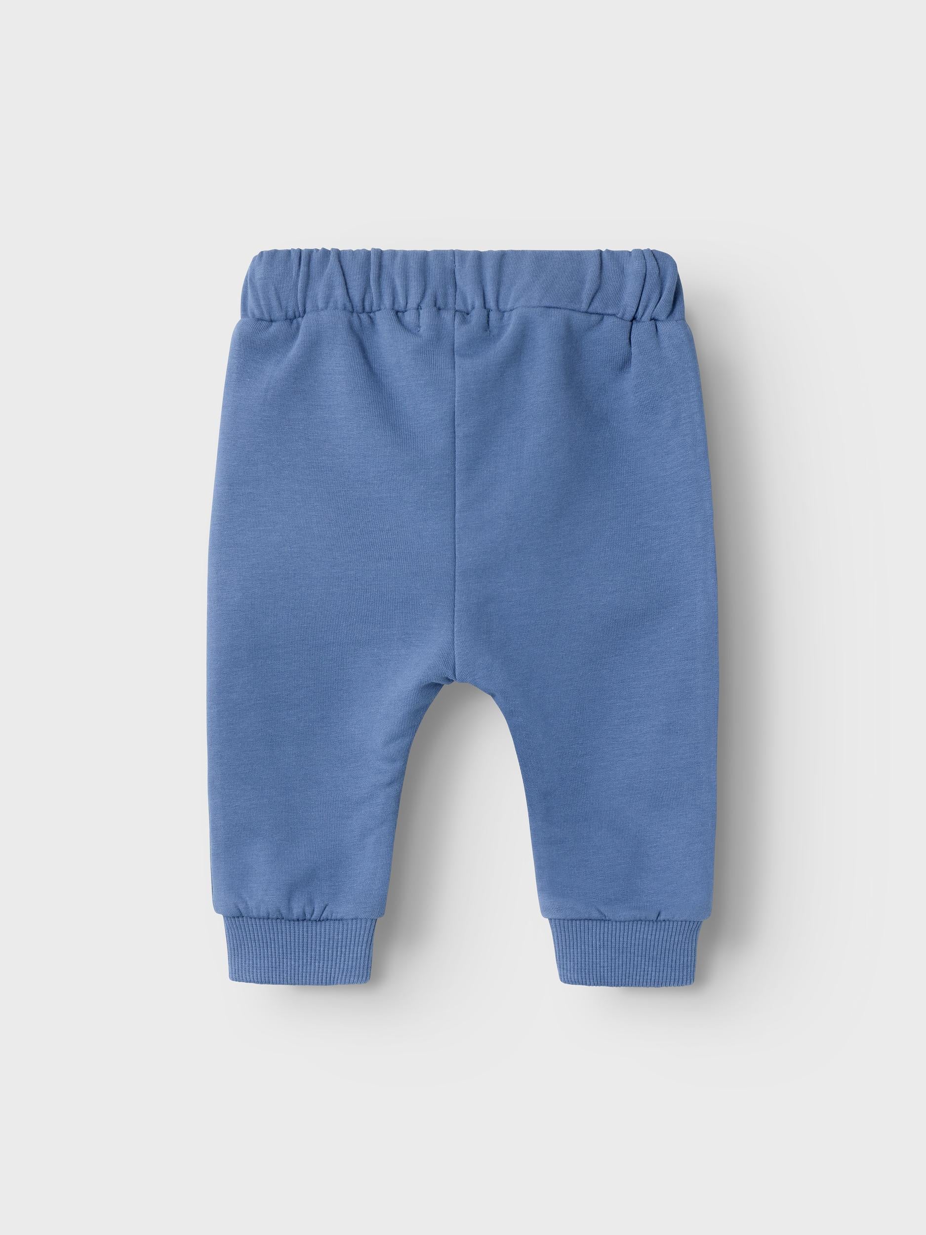 Boy's Rinos Sweat Pant-Bijou Blue-Back View