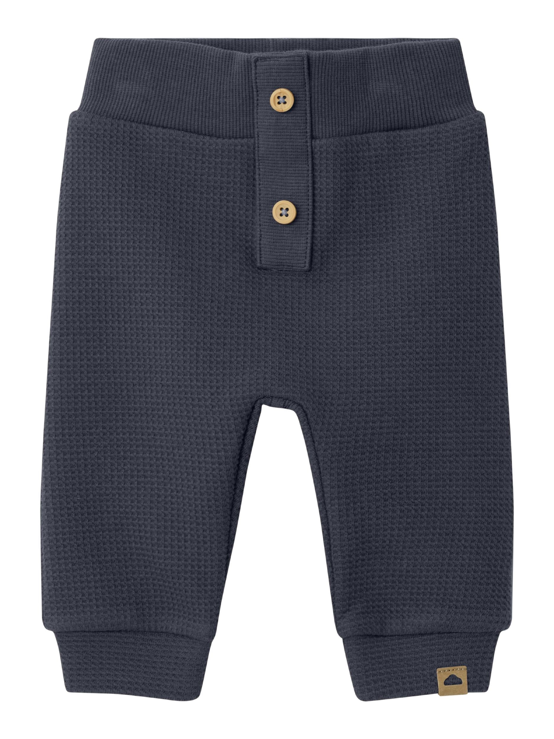 Boy's Sopus Waffel Pant-India Ink-Front View