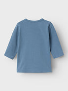 NAME IT Kolio Long Sleeve Top-Coronet Blue Coronet Blue detail view