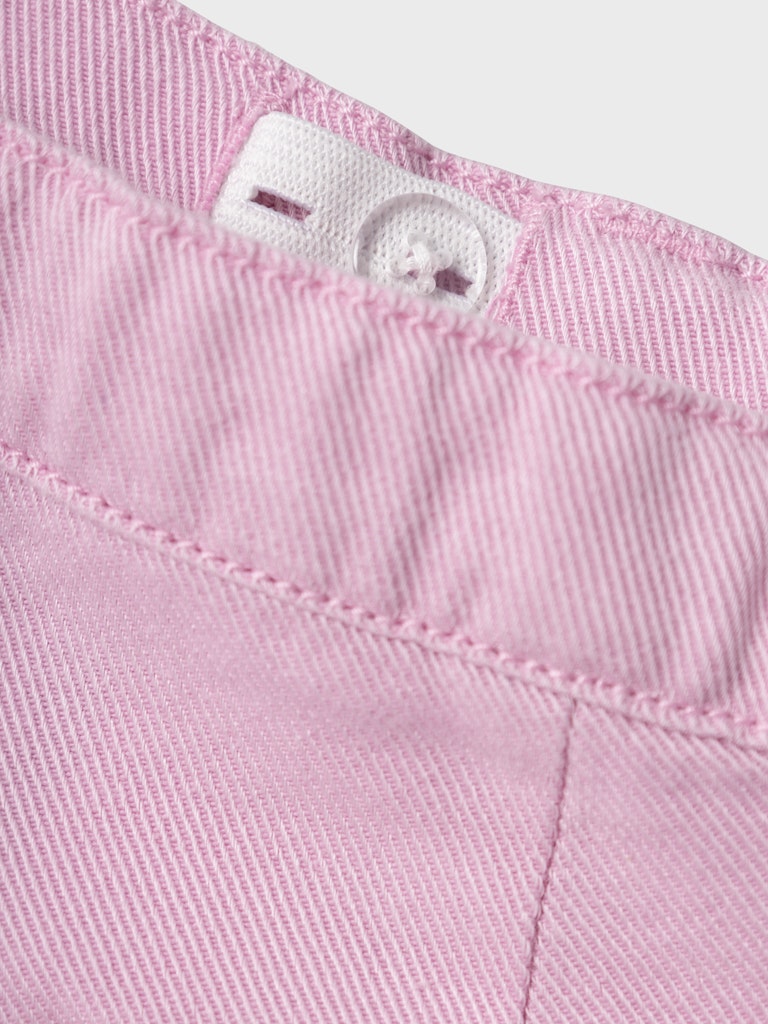 Girl's Bella Round Twill Pant 7453-Pastel Lavender-Inside View