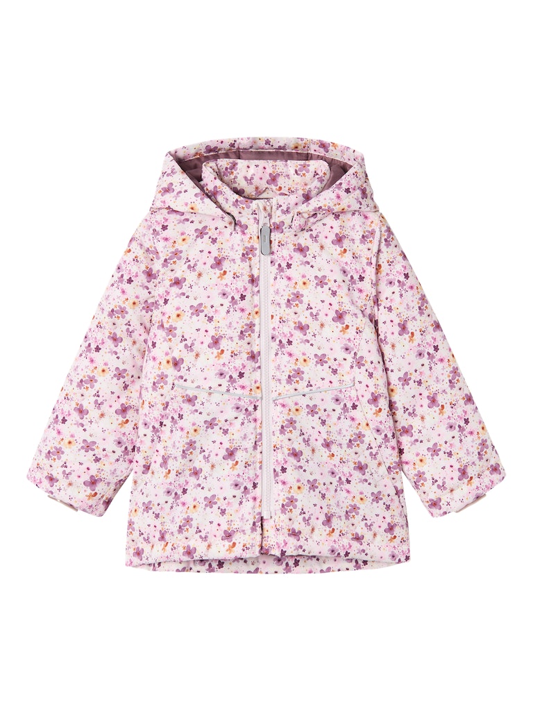 Maxi Flower Aop Orchid Ice Jacket