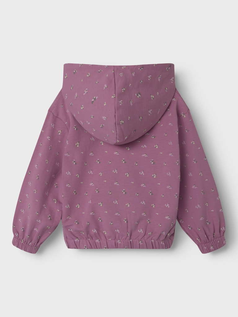 Ohana Sweat Mauve Orchid Cardigan-Back view