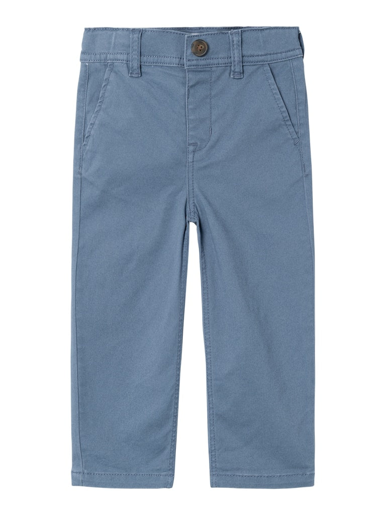 Silas Tapered Twill Blue Pant
