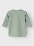 NAME IT Olan Long Sleeve Top-Lily Pad Lily Pad detail view