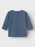 NAME IT Olan Long Sleeve Top-Bering Sea Bering Sea detail view