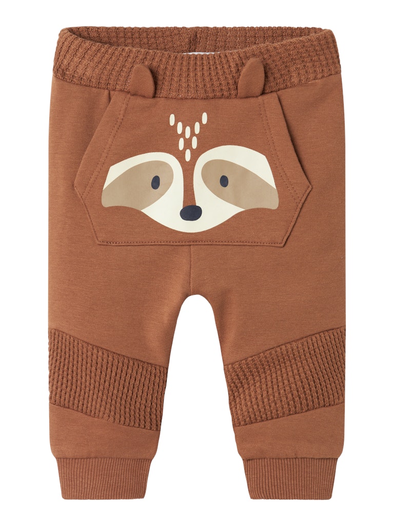 Boys Nulton Sweat Pant-Pecan Pie-Front View