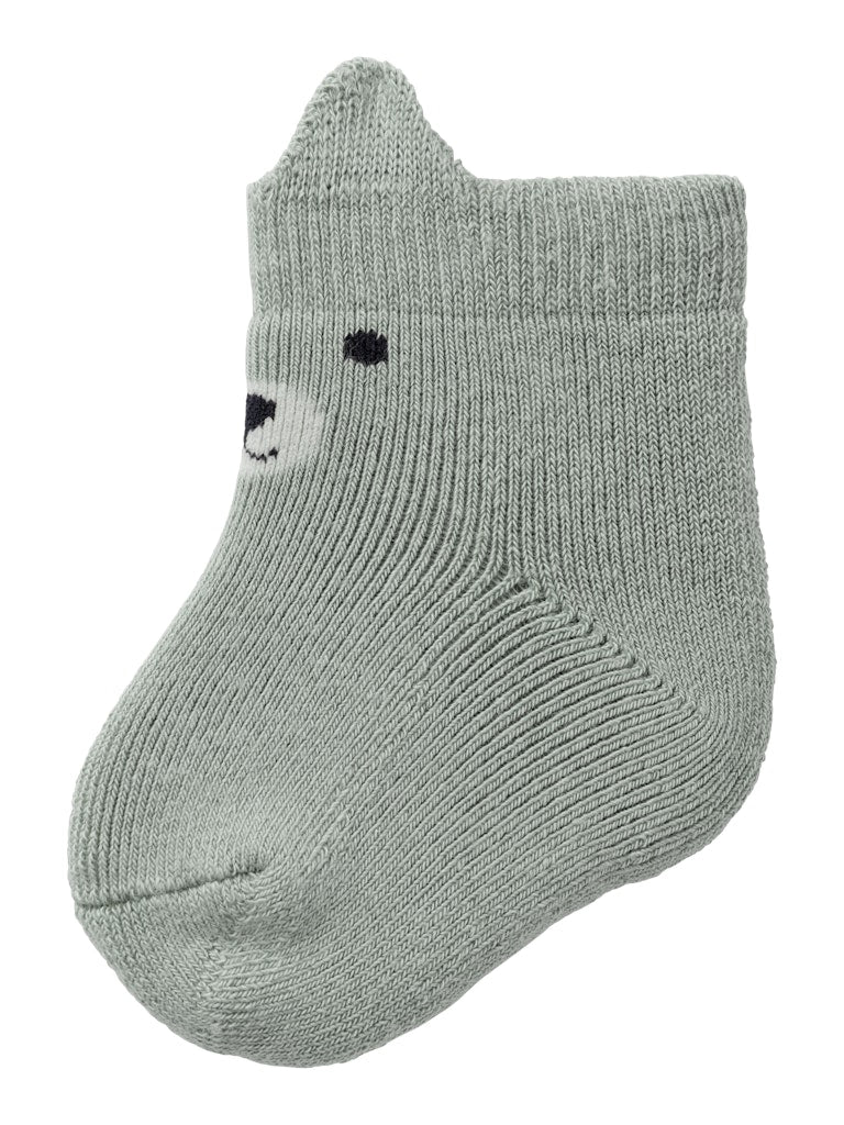 NAME IT Nail Terry Frotte Sock-Lily Pad Lily Pad front view