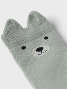 NAME IT Nail Terry Frotte Sock-Lily Pad Lily Pad model front view