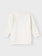 NAME IT Kolio Long Sleeve Top-Jet Stream Jet Stream model front view