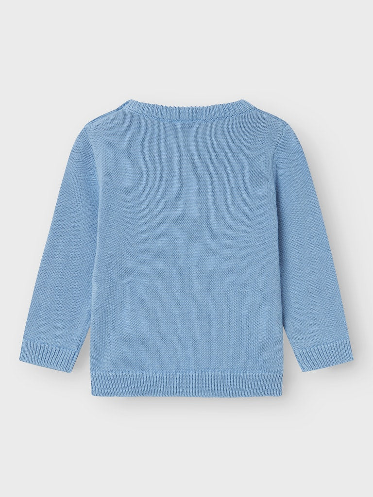 Losette Long Sleeve Knit-Endless Sky