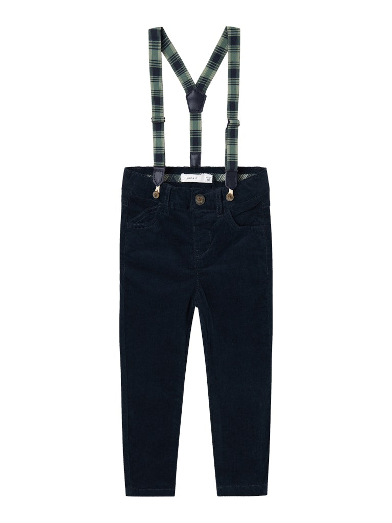 Ryan Slim Navy Cord Pants