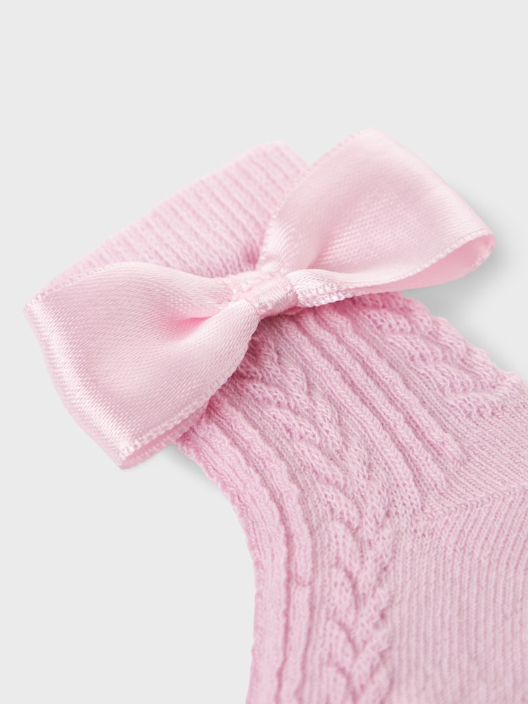 Rallie Corsage Sock-Bow detail