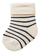 NAME IT Siffo Terry Frotte Summer Sand Sock Summer Sand front view