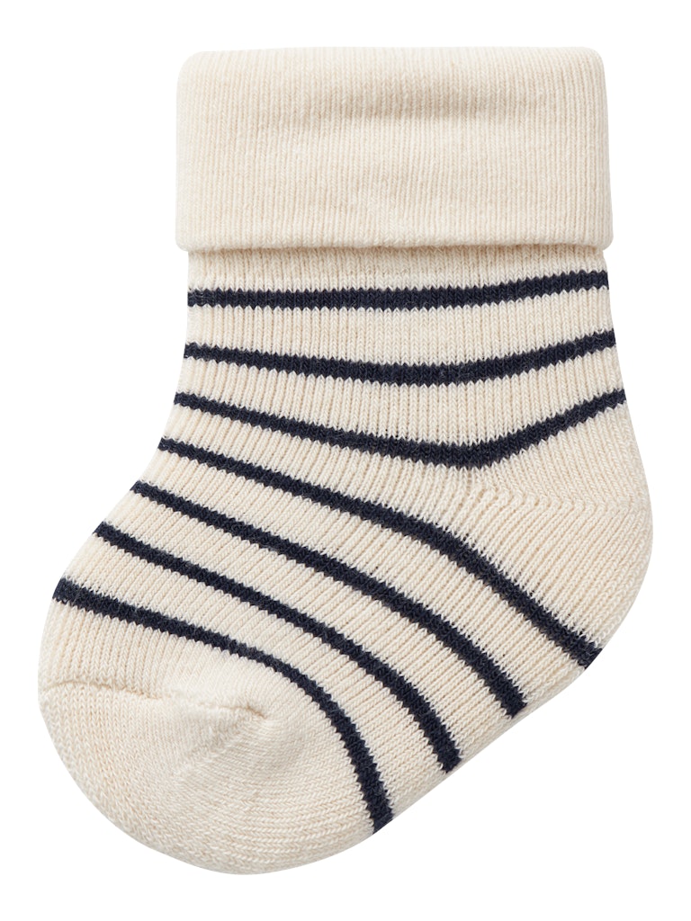 NAME IT Siffo Terry Frotte Summer Sand Sock Summer Sand front view