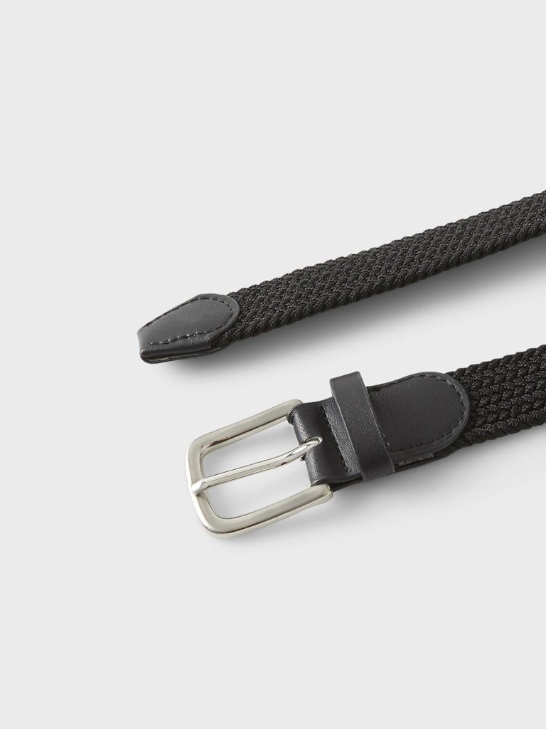 Kids Siece Belt-Black-Buckle View