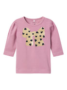NAME IT Ribbon Mauve Orchid Top Mauve Orchid front view